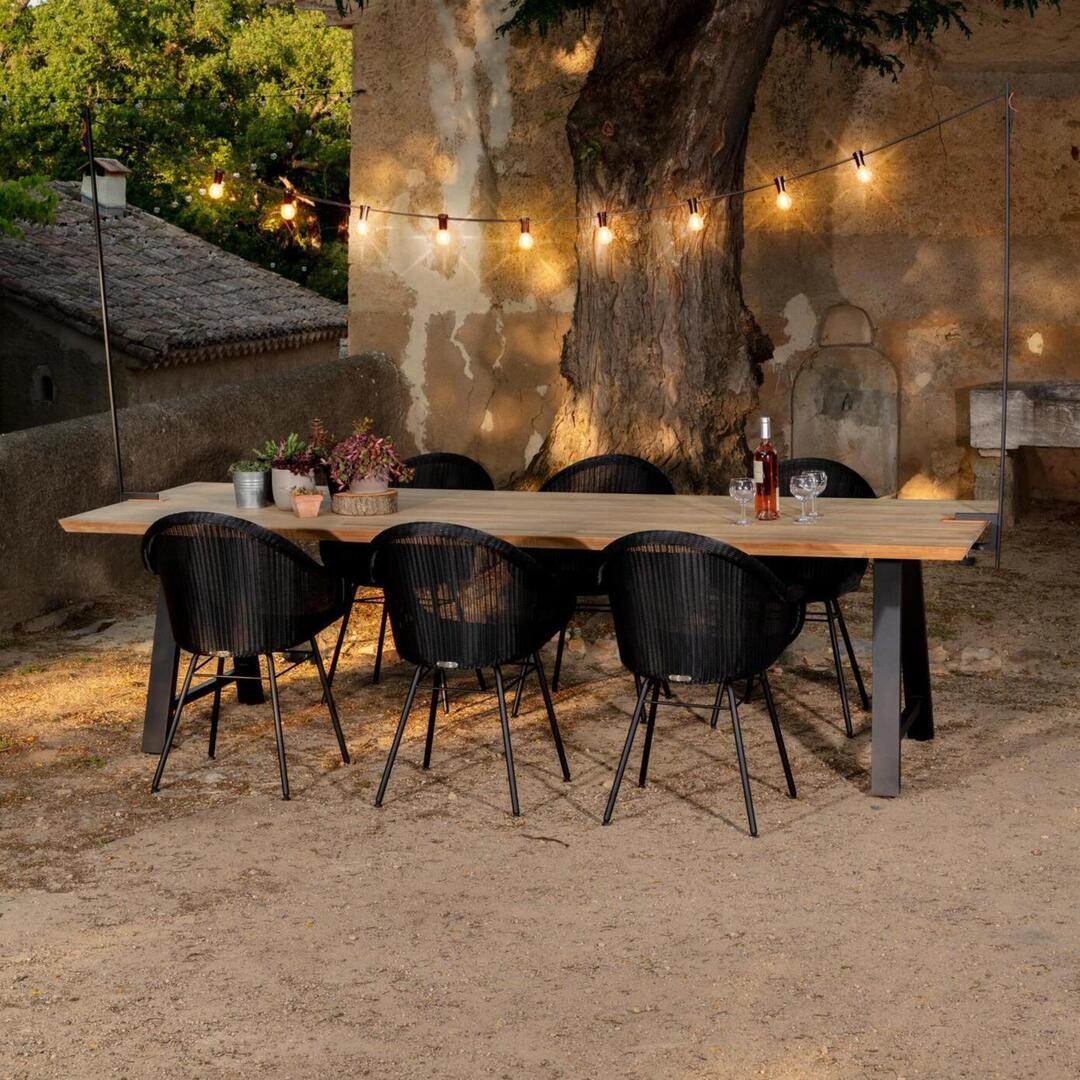 Vincent Sheppard Vincent Sheppard Light My Table Schwarz, Stahl