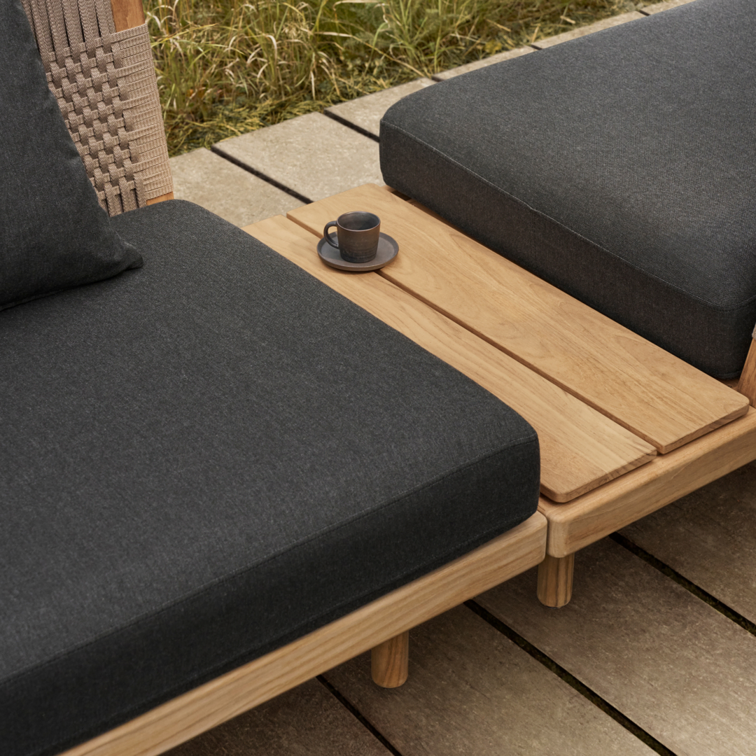 Carl_Hansen _& _Søn_Outdoor_Sofamodul_E520_Embrace_von_Carl_Hansen_&_Søn_Schwarz Panama Hollin