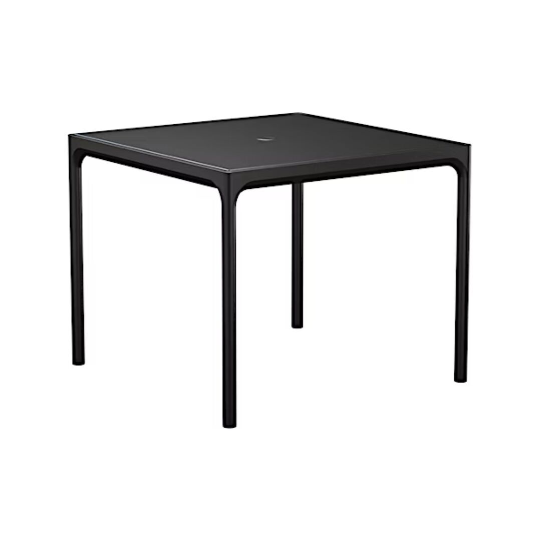 Houe Gartentisch FOUR Aluminum Tisch von Houe Black