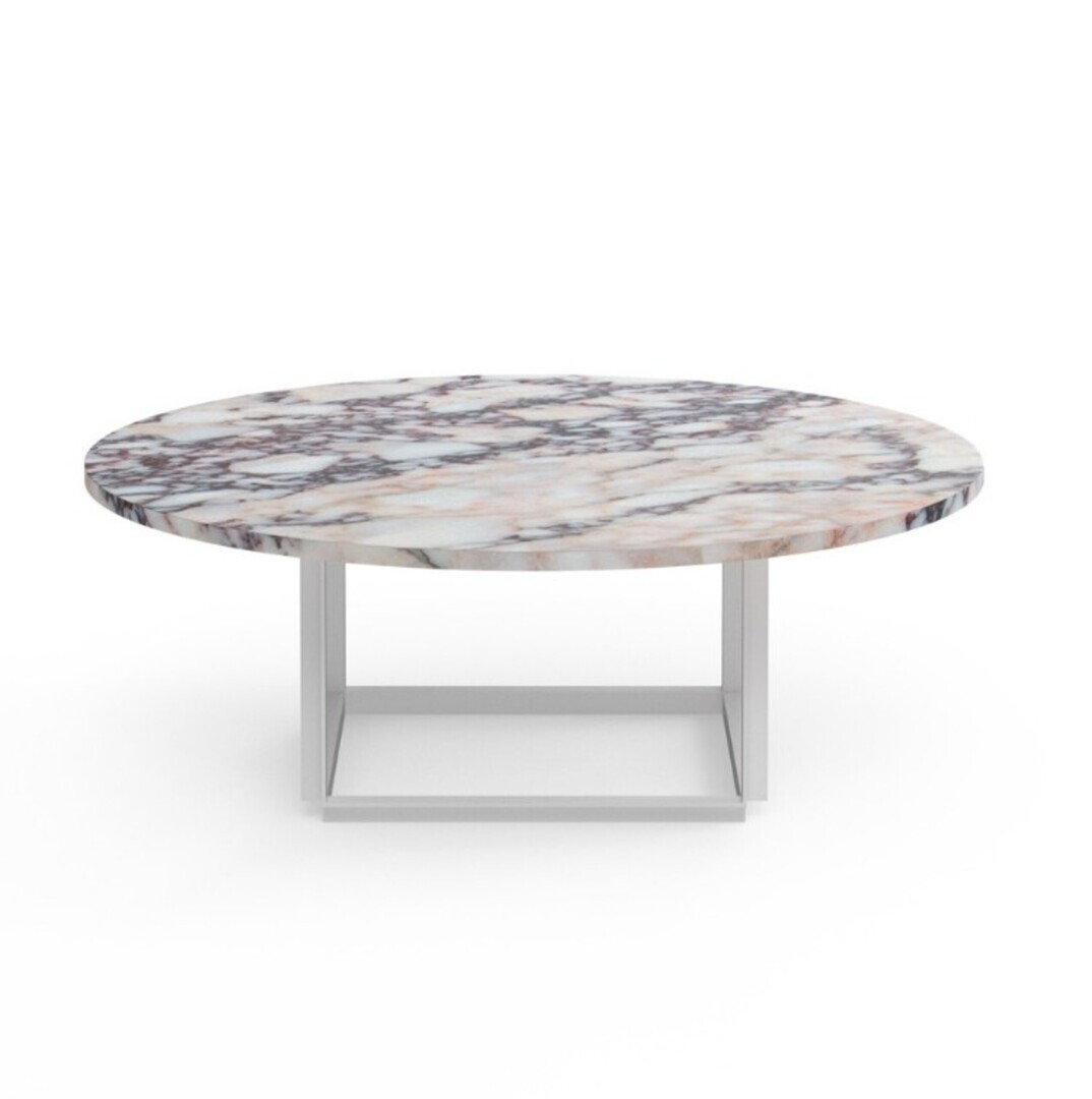 New Works New Works Florence Coffee Table Ø 90 cm White Viola