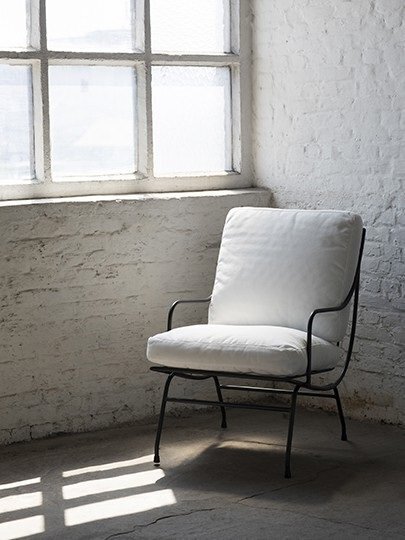 Serax One Seater Stresa Incl. Kissen Weib 50X64 H75