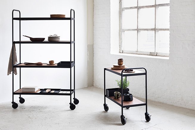 Serax Trolley James Black