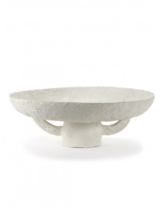 Serax Plate White Earth