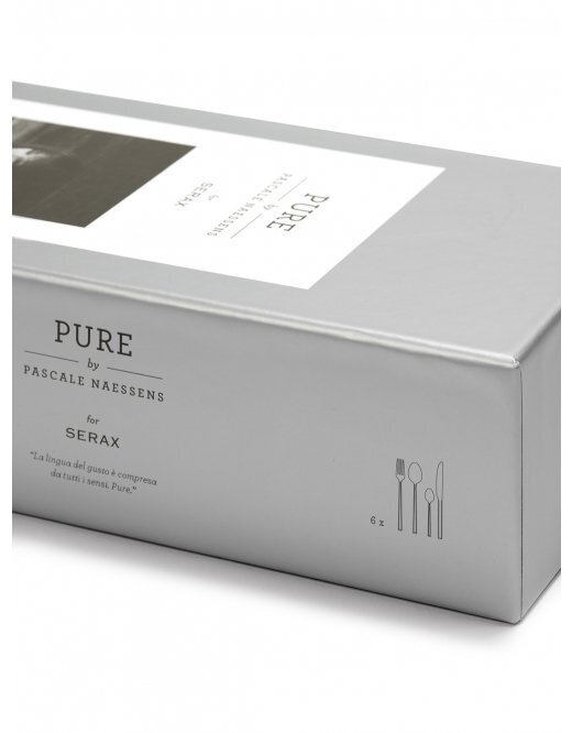 Serax Cutlery Set In Giftbox Mirror Stone Wash Pure