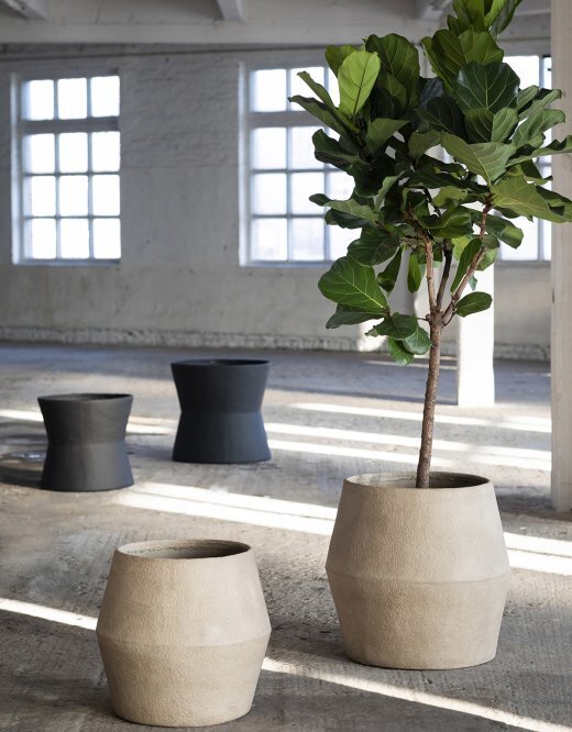 Serax Planter S Brown Construct
