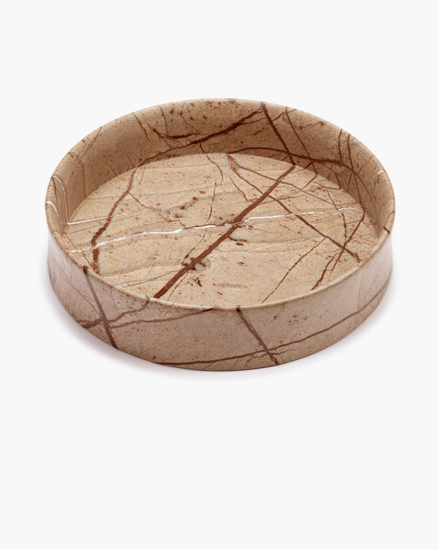 Serax Tray S Brown Dune - Marmorschale