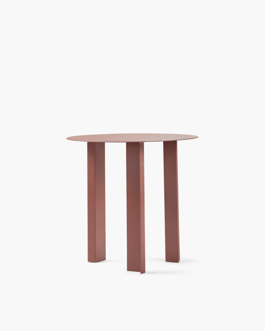 Serax Side Table S Red Tubes - Beistelltisch ⌀40cm x H 39cm