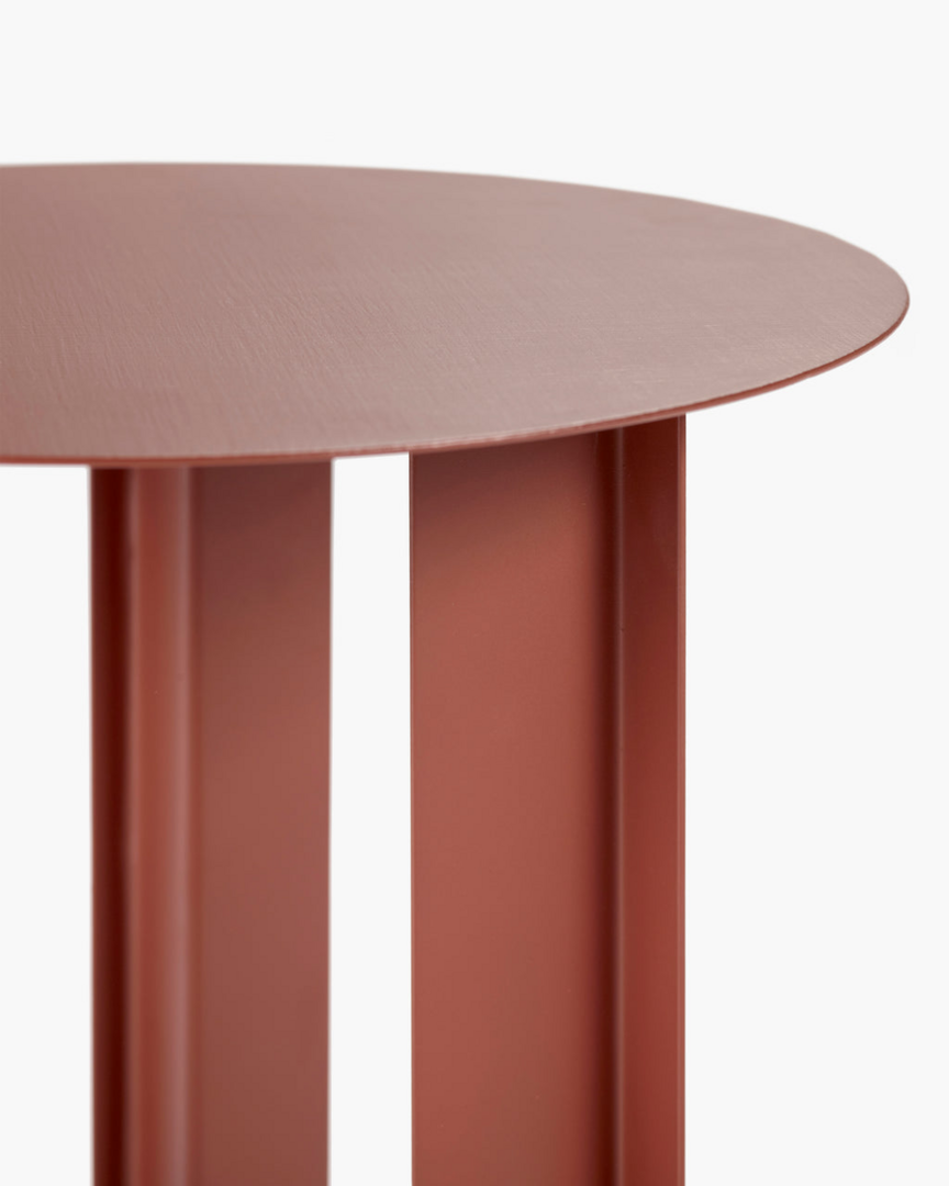 Serax Side Table S Red Tubes - Beistelltisch ⌀40cm x H 39cm
