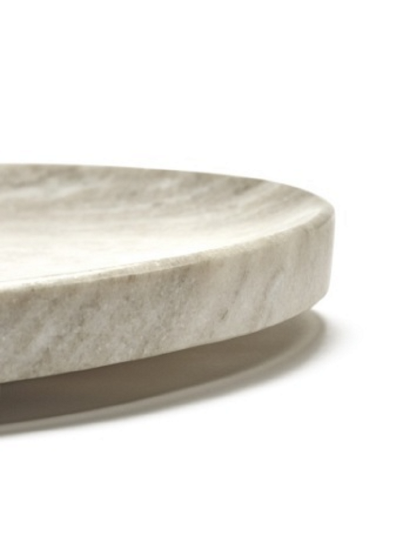 Serax Tray oval Light Brown - Marmortablett