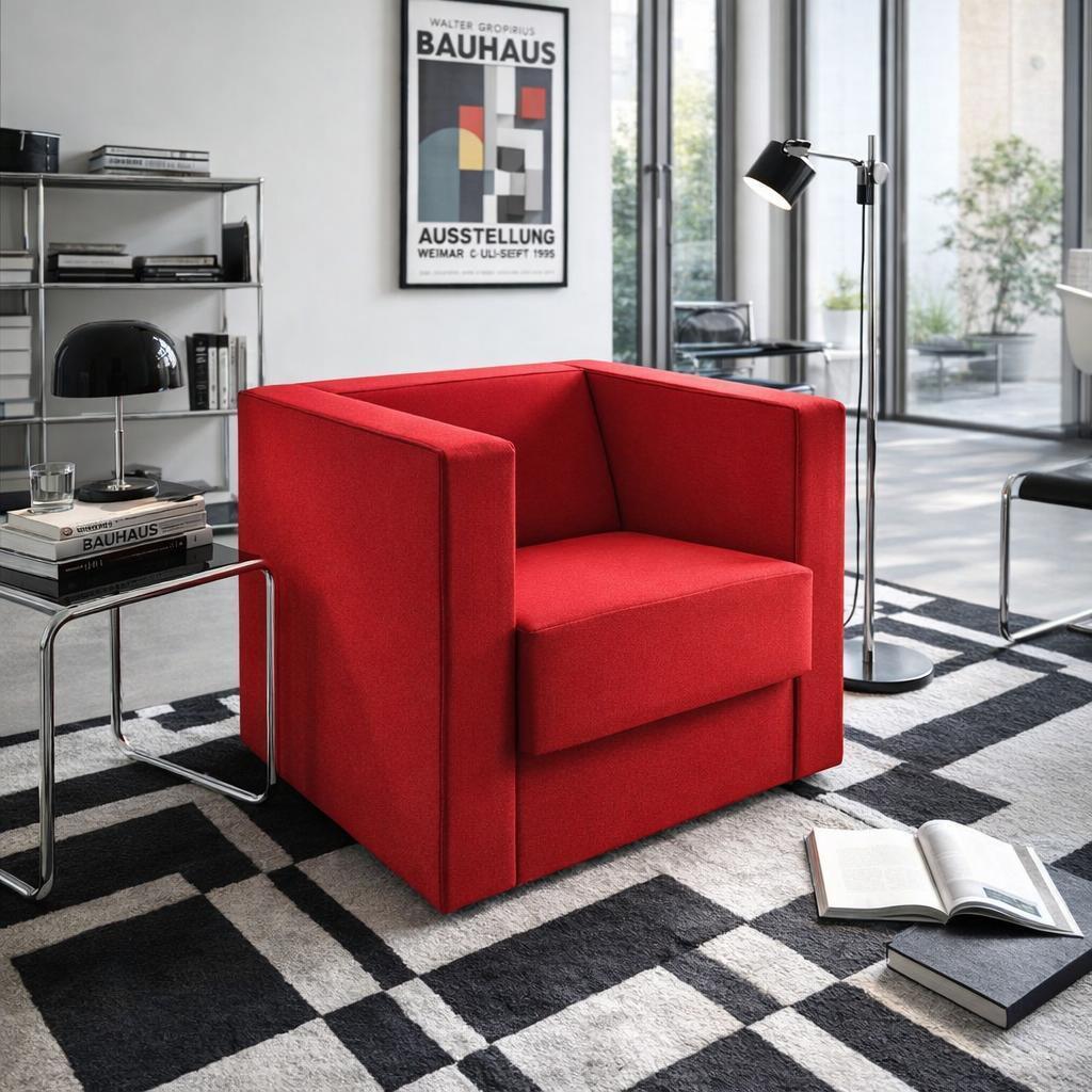 Tecta D1 Bauhaus Kubus Sessel