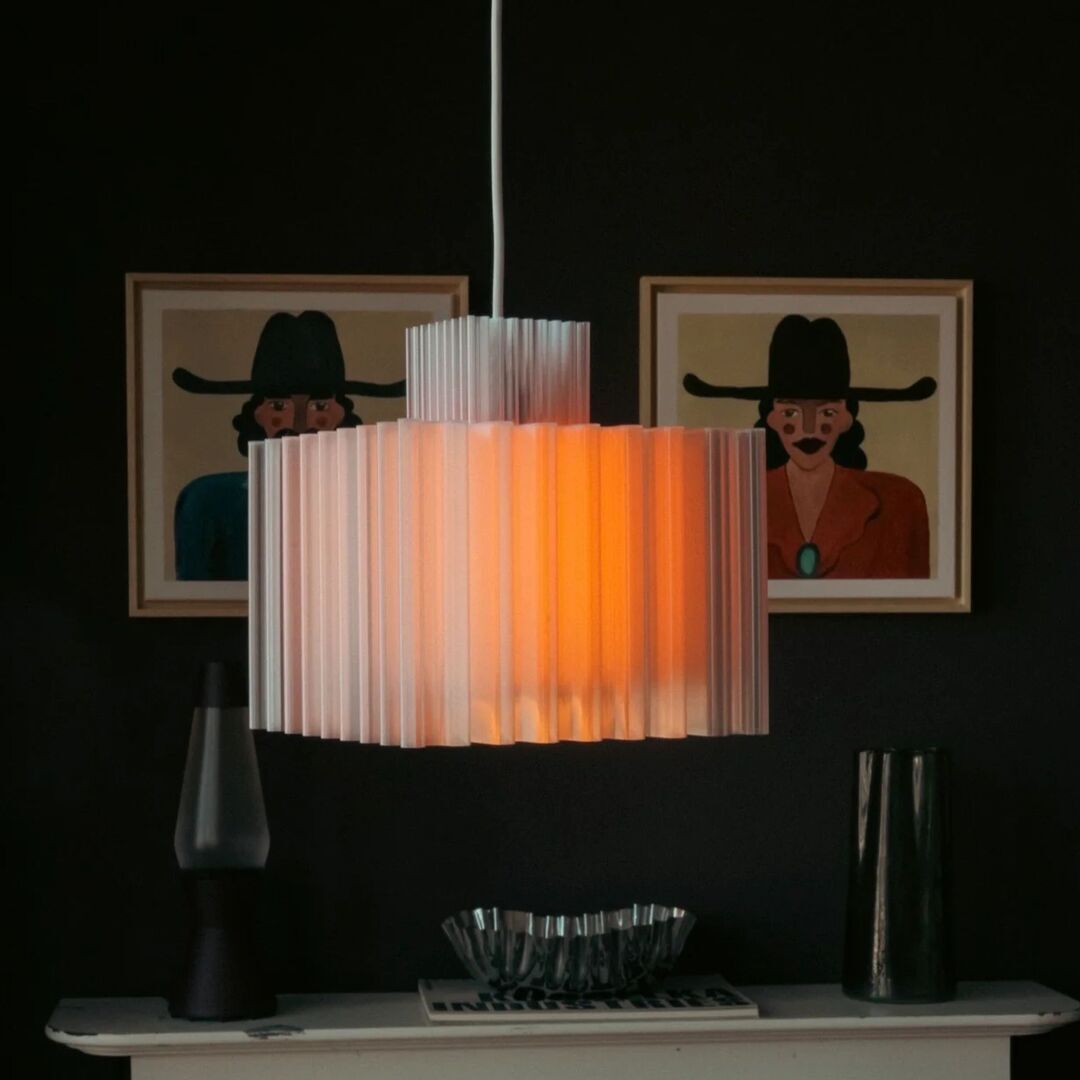Dehgraf Pendelleuchte Cube von Dehgraf Brown Transparent