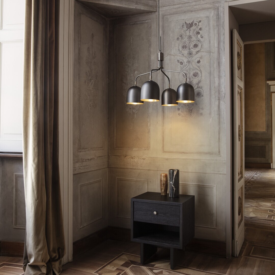 Gubi Gubi Howard Chandelier 4 Arm Short