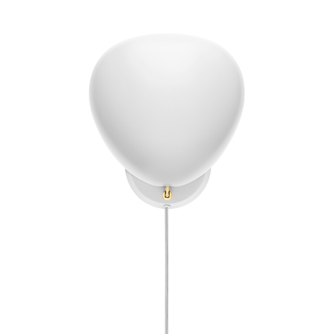 Gubi Gubi Cobra Wandleuchte White Semi Matt, Kabel