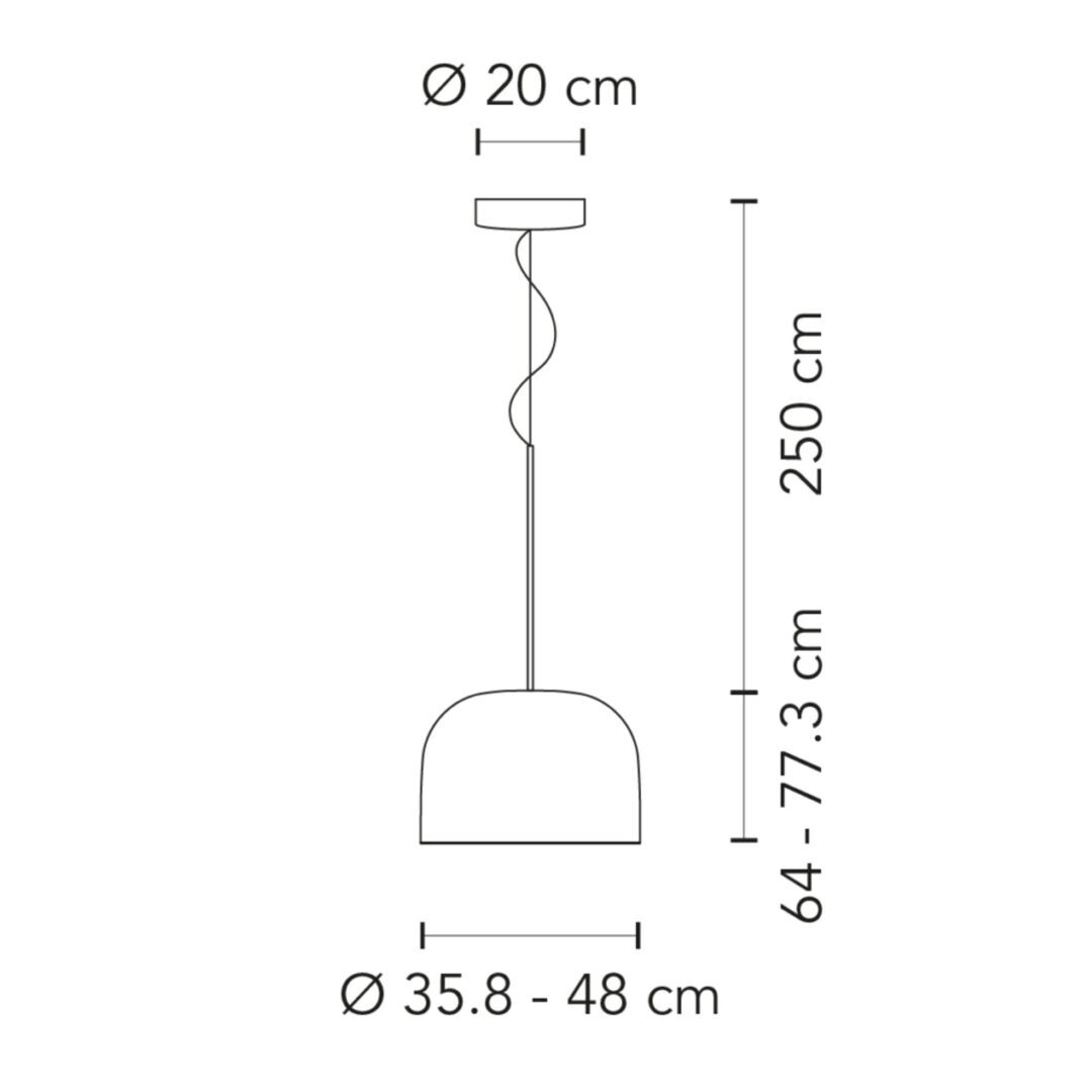 FontanaArte Pendelleuchte Equatore LED von FontanaArte 