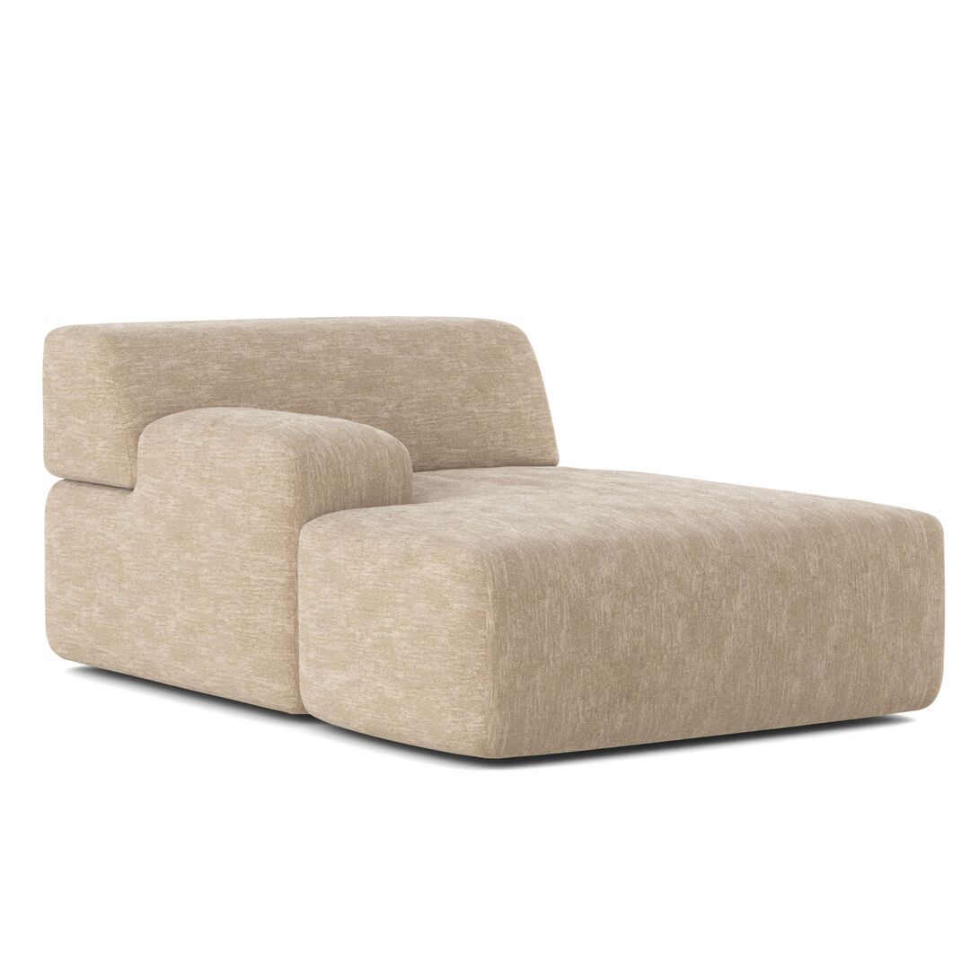 Classicon Module G Recamier Links Sofa Soft Stone von Classicon Tinto - Beige 802 