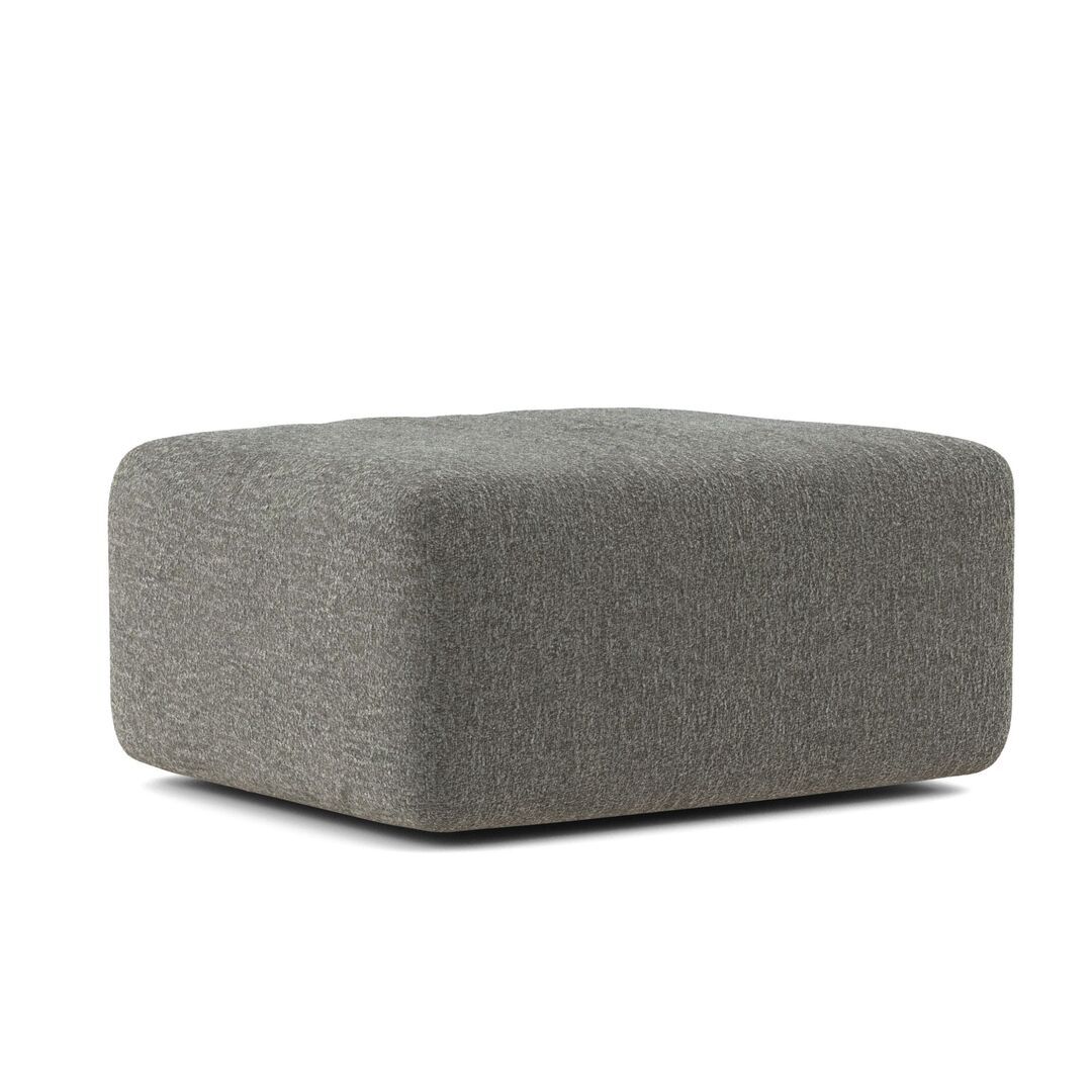 Classicon Module J Pouf Soft Stone von Classicon Pamir RE - Stahlgrau 996