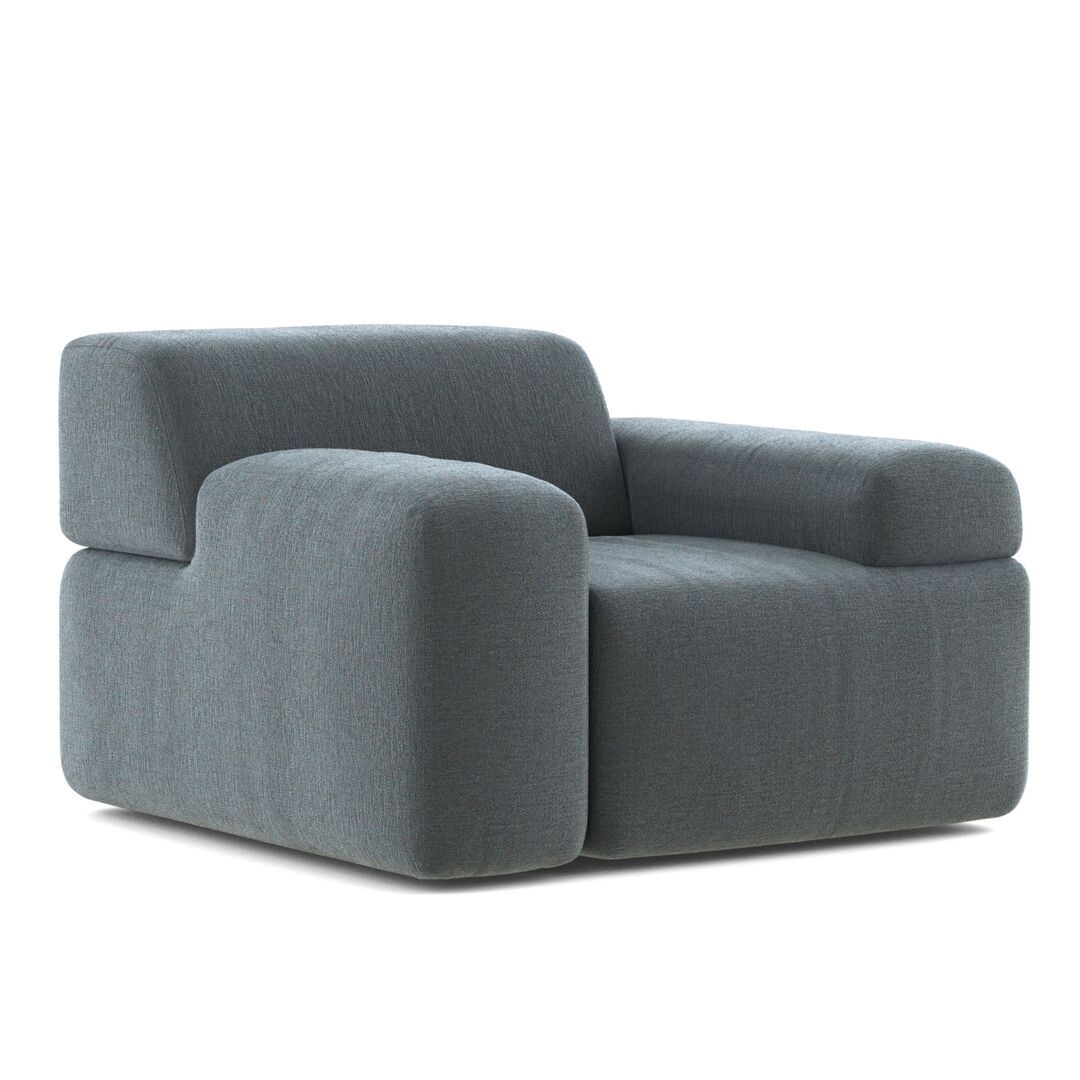 Classicon Sessel Module K Soft Stone von Classicon Andro Plus - Hellblau 543