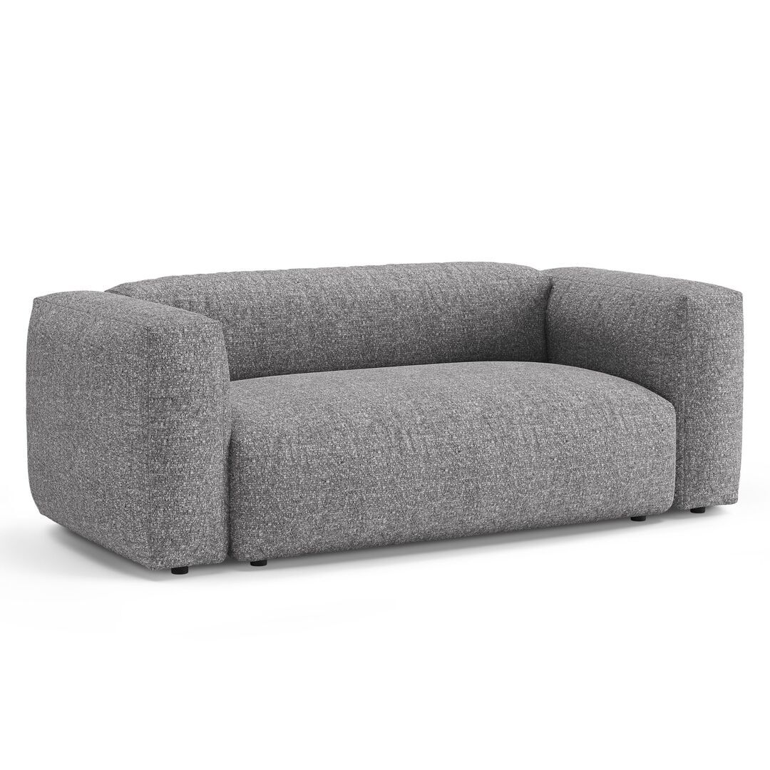 Micadoni MICADONI MARTINA 2 Sitzer Sofa Boucle Monet - Graphite