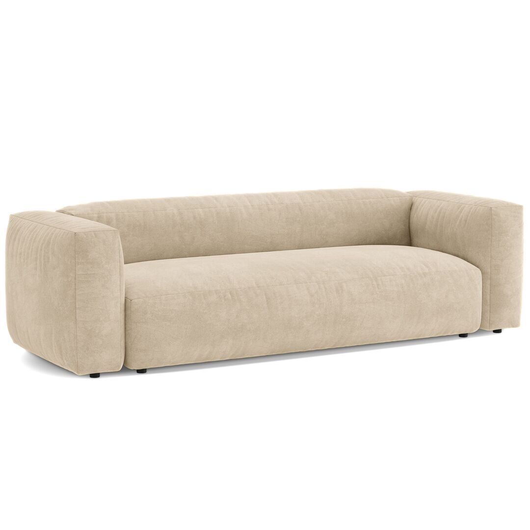 Micadoni MICADONI MARTINA Schlafsofa Velvet - Light Beige