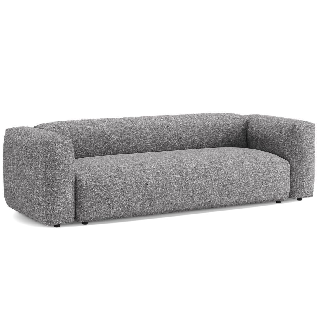 Micadoni MICADONI MARTINA Schlafsofa Boucle Monet - Graphite