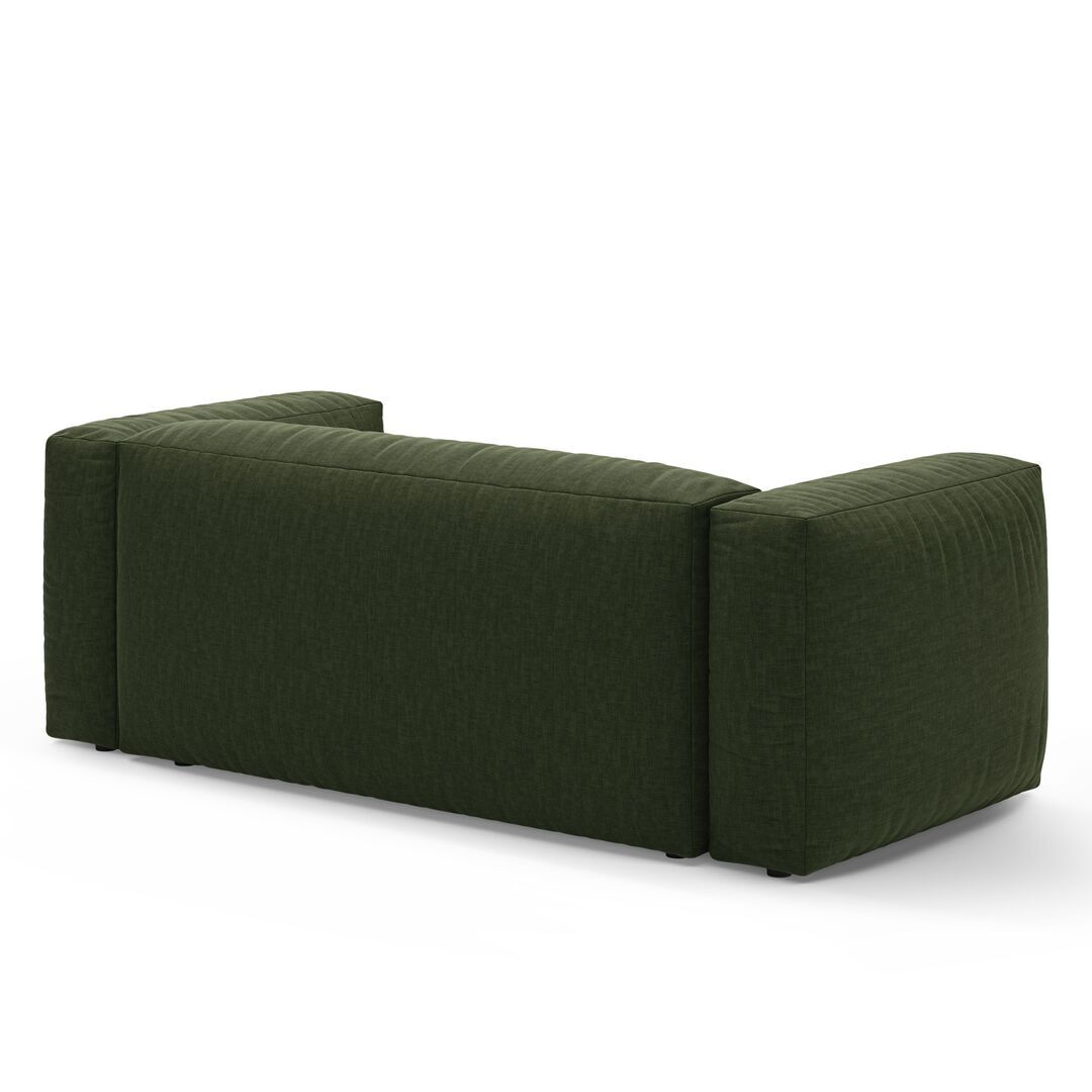 Micadoni MICADONI MARTINA 2 Sitzer Sofa Velvet - Green