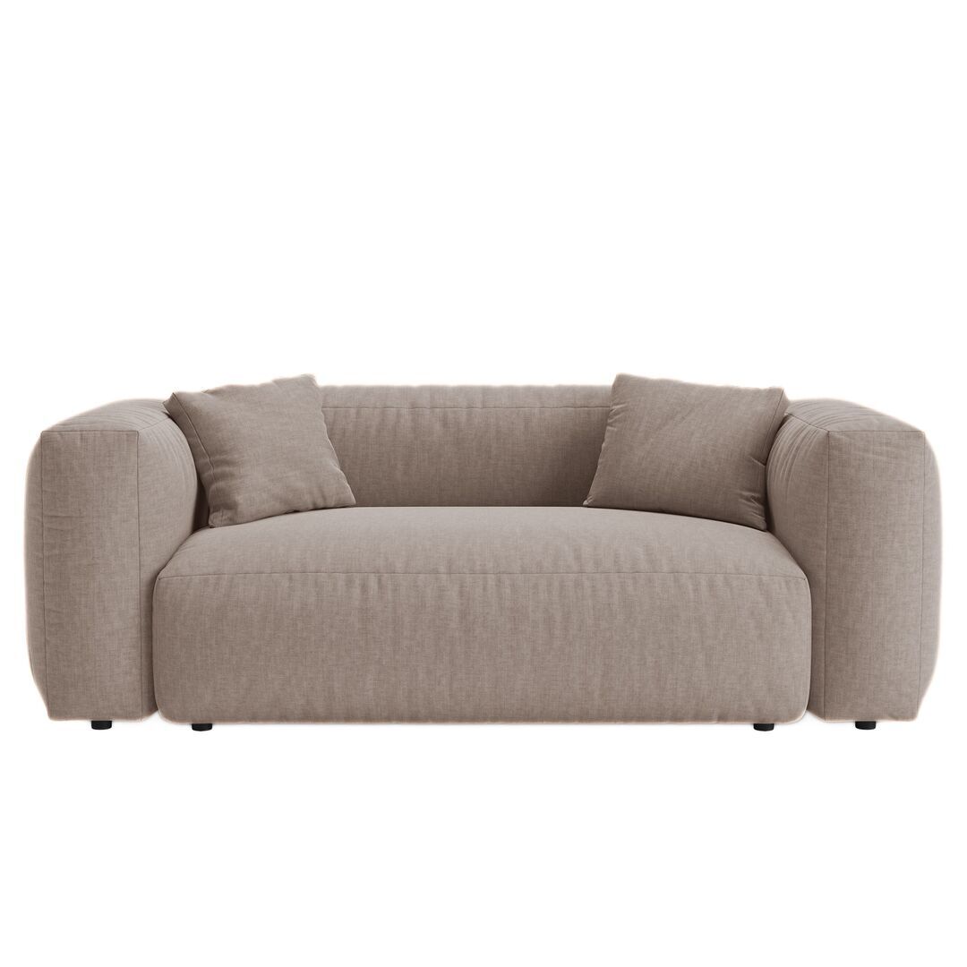 Micadoni MICADONI MARTINA 2 Sitzer Sofa Boston - Dark Beige
