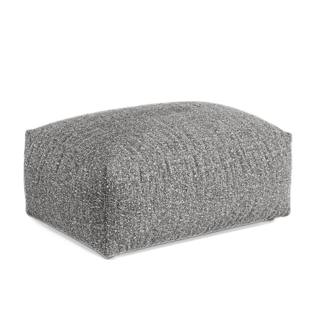Micadoni MICADONI MARTINA Pouf 65  Boucle Monet - Graphite