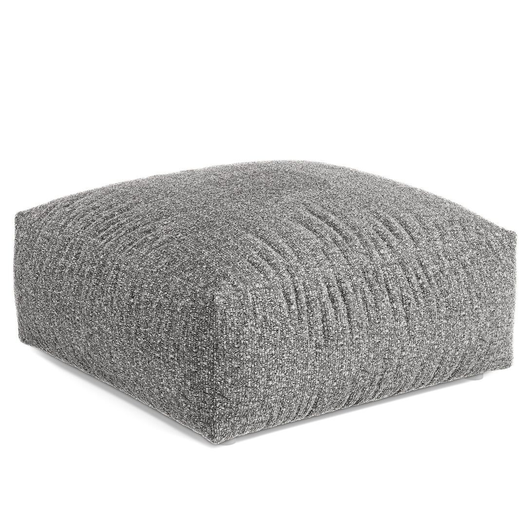 Micadoni MICADONI MARTINA Pouf 106 Boucle Monet - Graphite