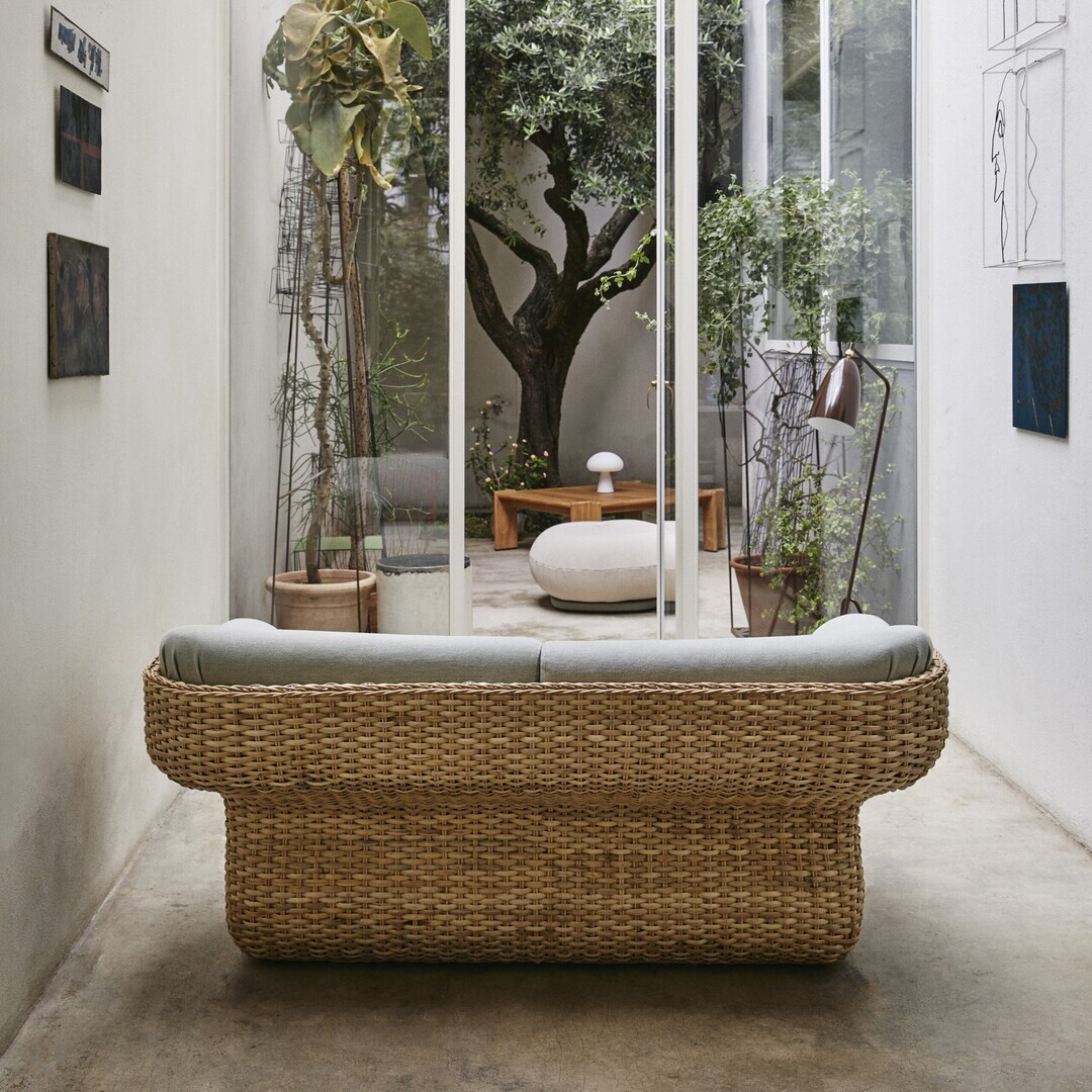 Gubi GUBI Basket Sofa 2-Seater