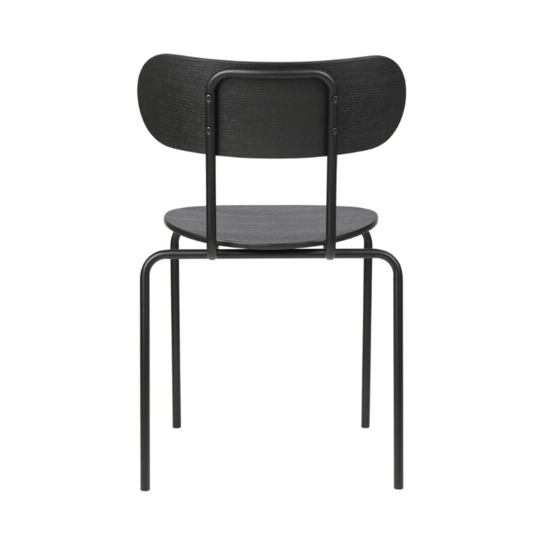 Gubi Gubi Coco Dining Chair - Stuhl Stapelbar Black Ash