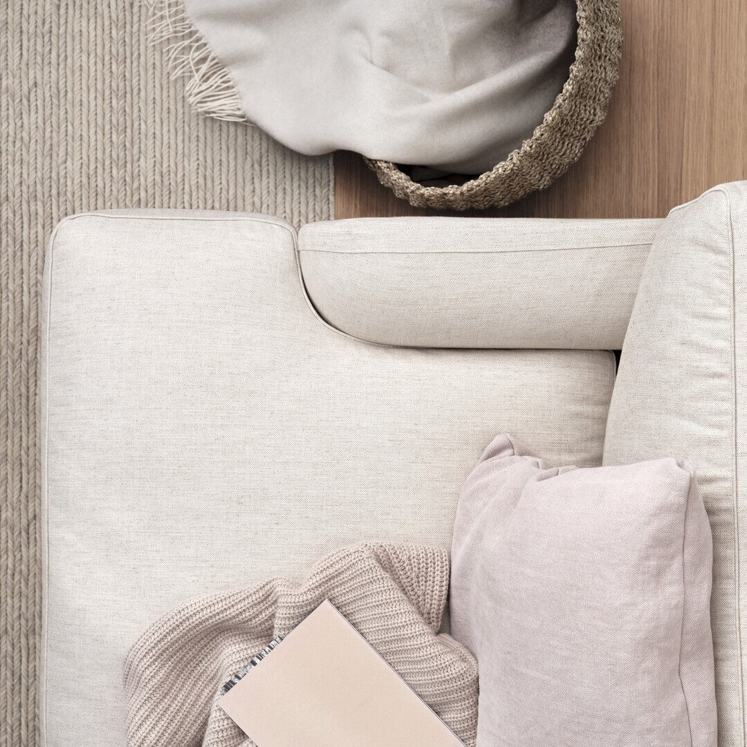 Gubi Gubi Flaneur 2.5-Sitzer Sofa mit Armlehne
