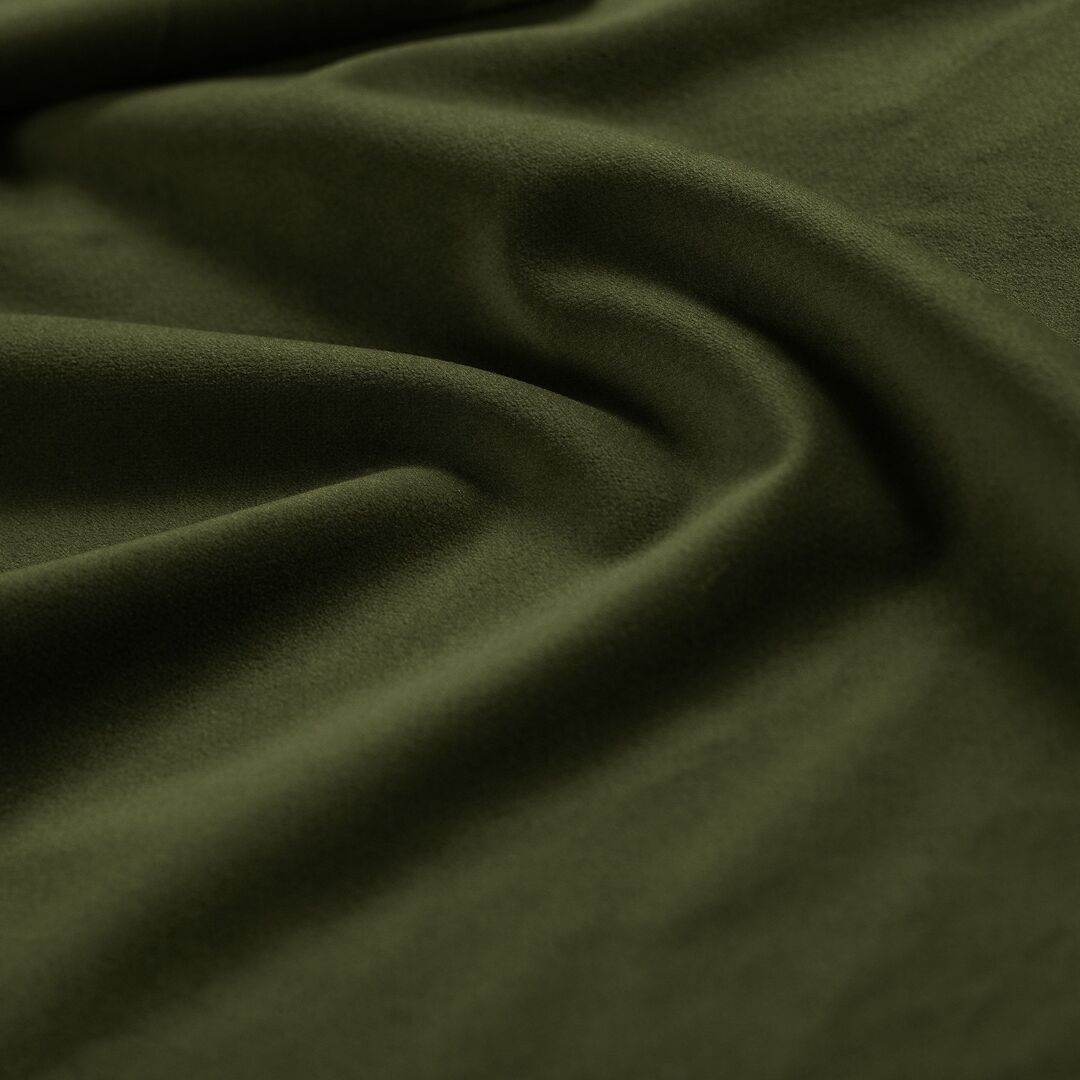 Velvet Knit - Army Green