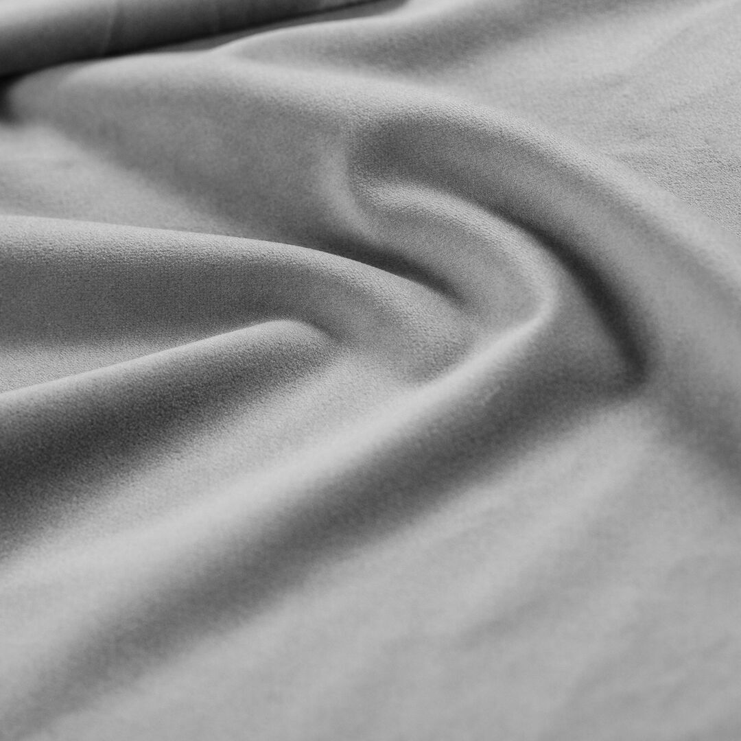Velvet Knit - Light Grey