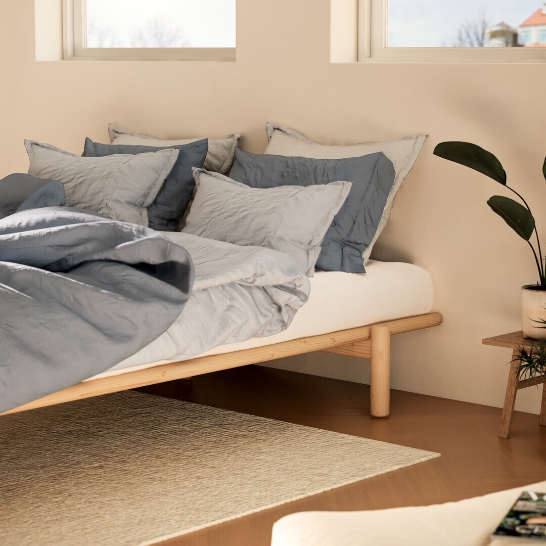 Karup Pace Bed Klar lackiert 101, 140 x 200 cm