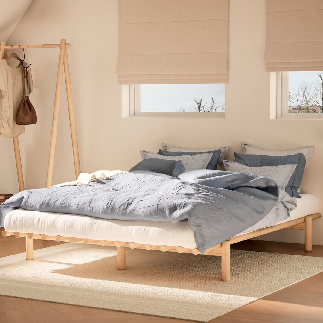 Karup Pace Bed Klar lackiert 101, 140 x 200 cm