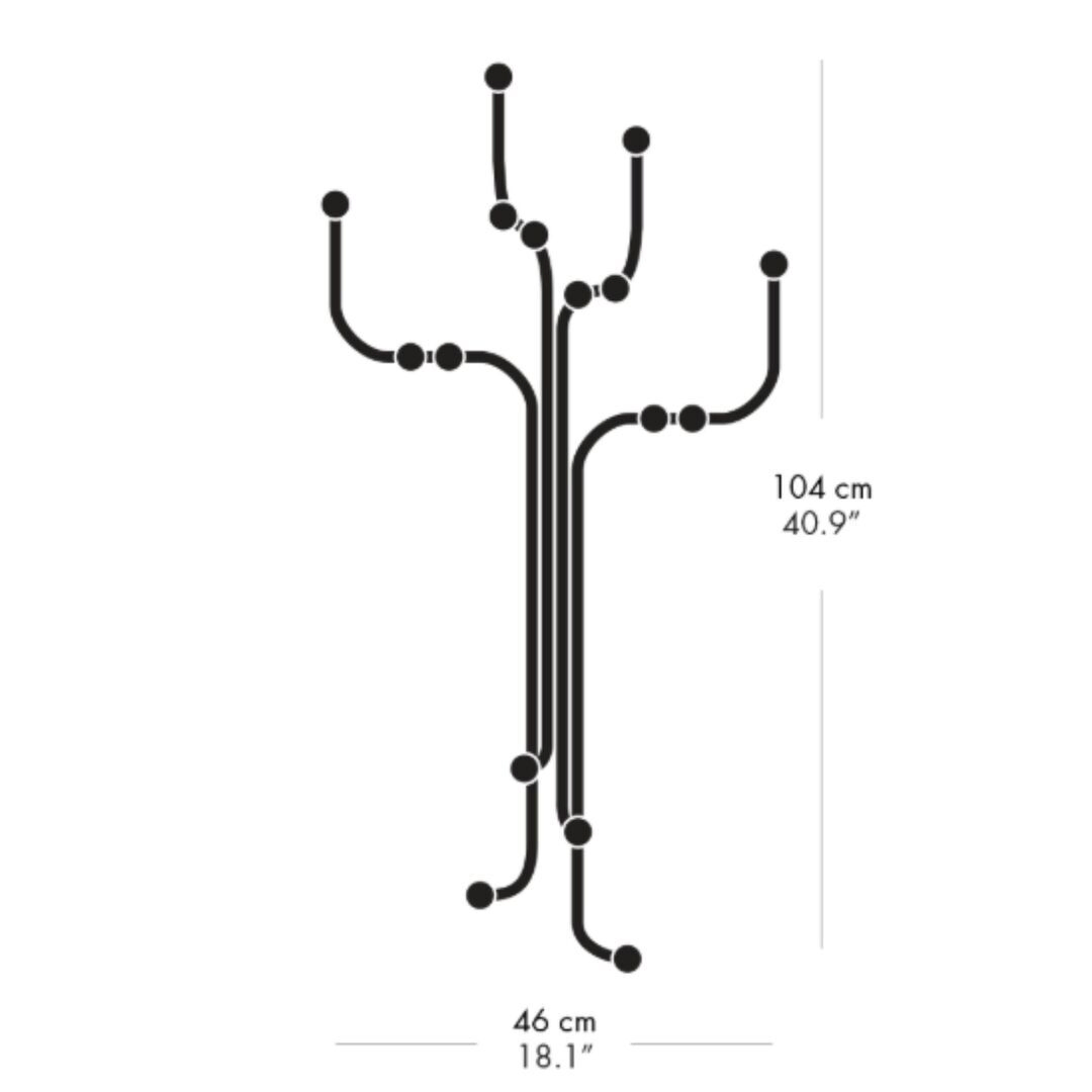 Fritz_Hansen_Coat_Tree_Wand_Dimensions