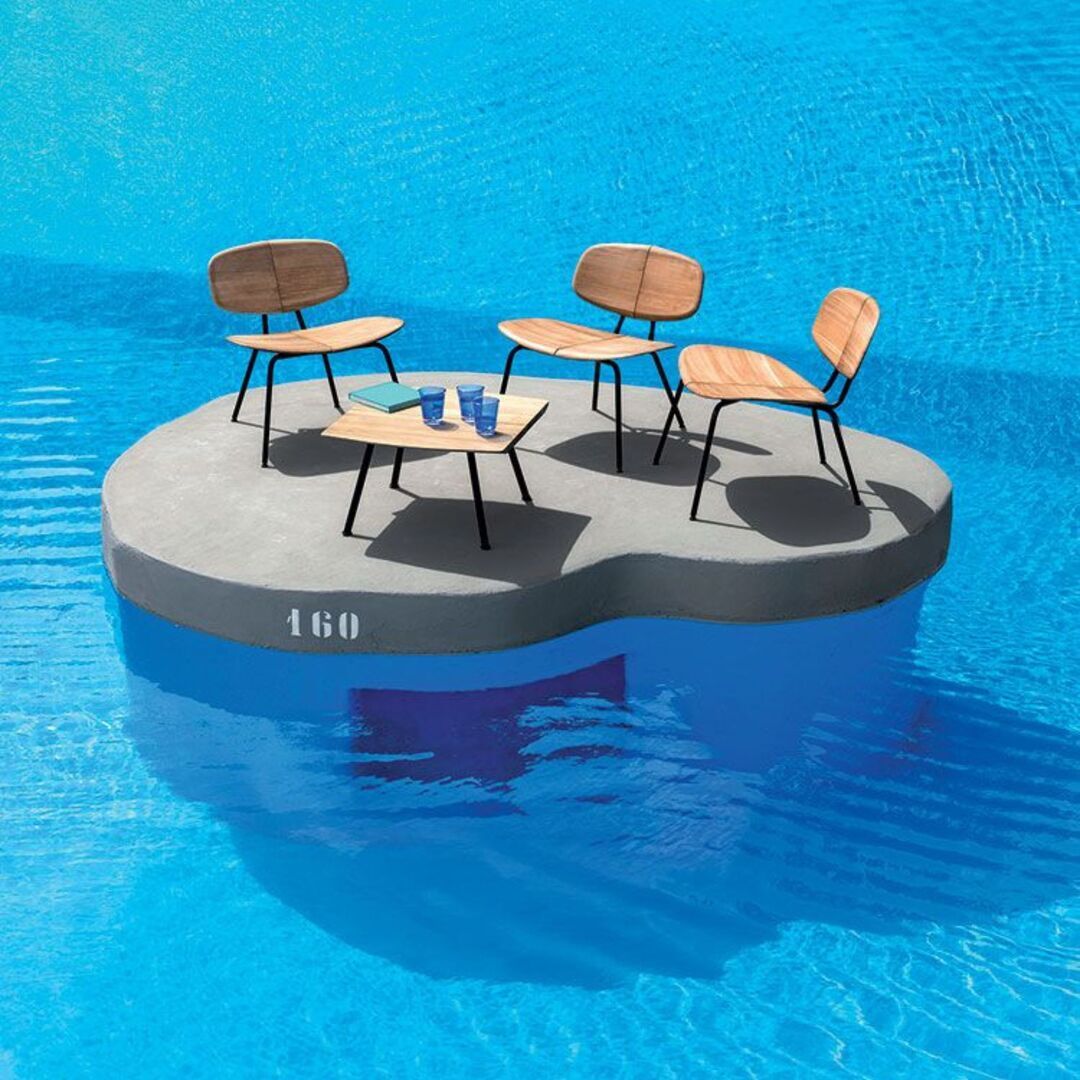 Ethimo Agave Table basse carrée