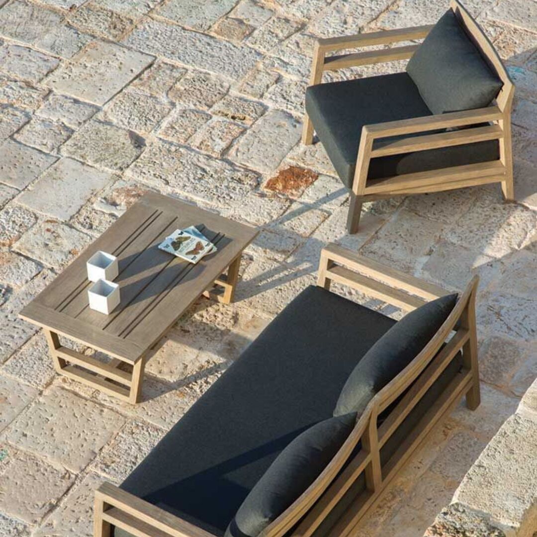 Ethimo Ethimo Costes Lounge Sessel in Teakholz 
