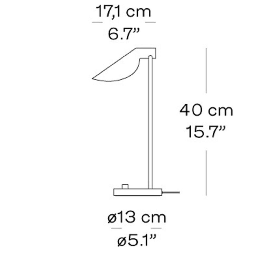 Fritz_Hansen_MS022_Tischleuchte_Dimensions