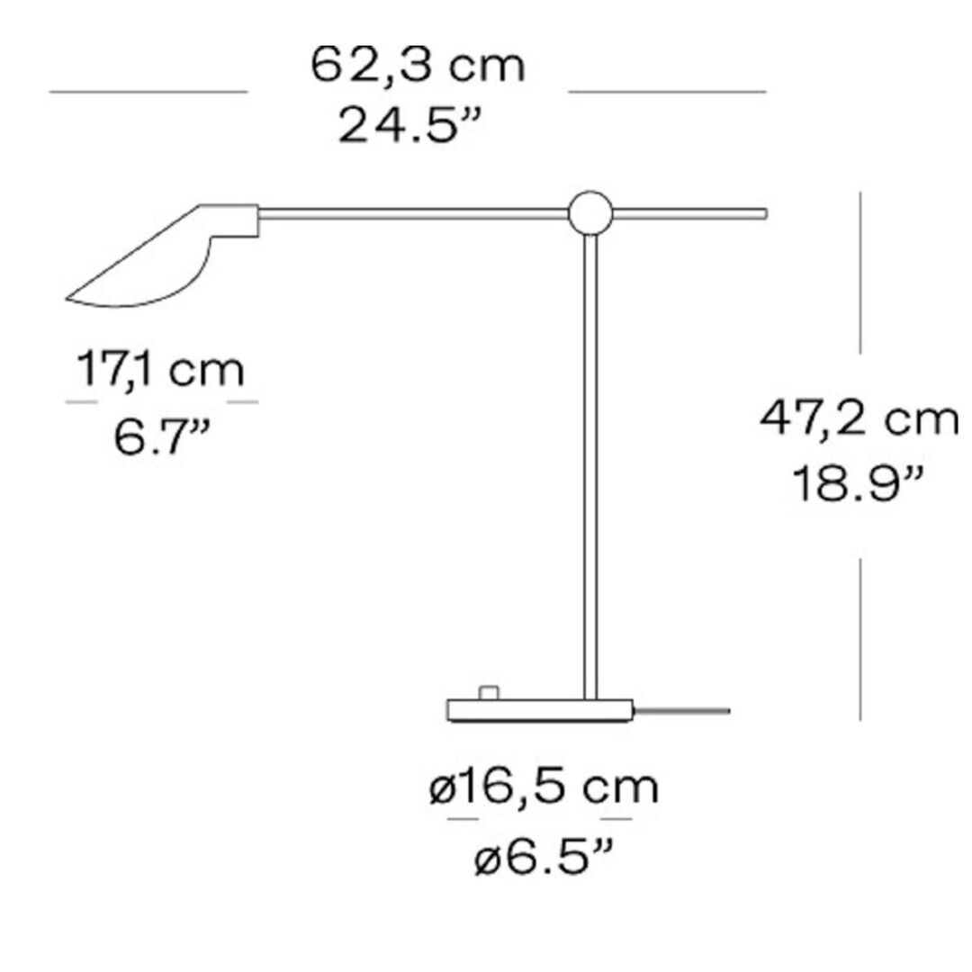 Fritz_Hansen_MS021_Tischleuchte_Dimensions