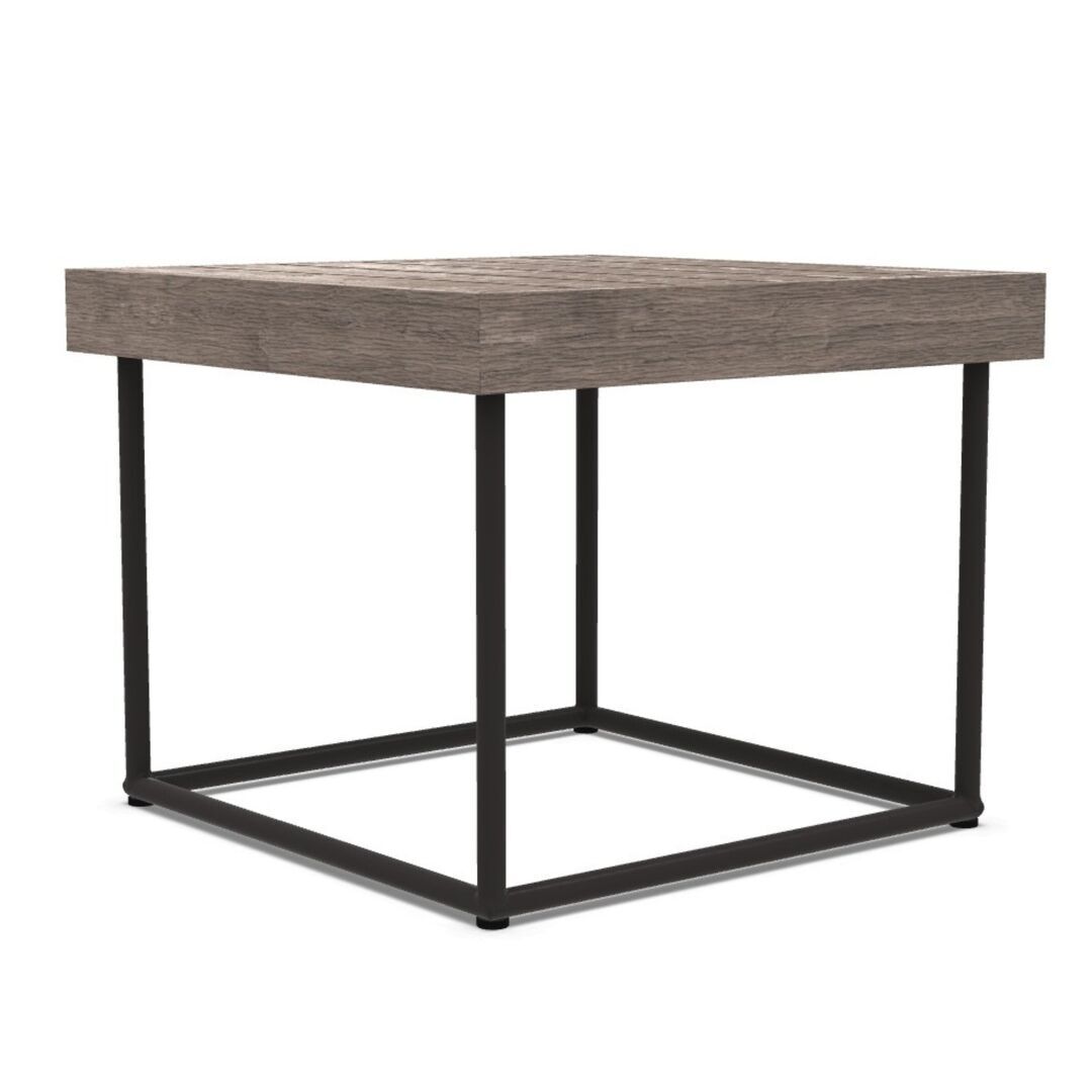 Ethimo Ethimo Allaperto Mountain Etwick Square Coffe Table Kaffeebraun