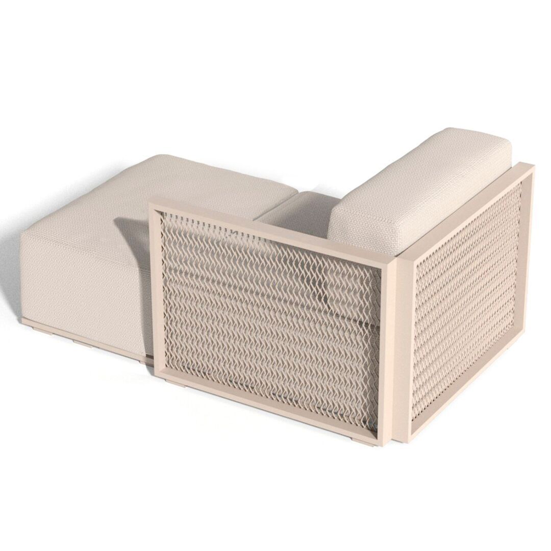 Vondom Vondom The Factory Chaiselongue Left Section - Sofamodul Cream
