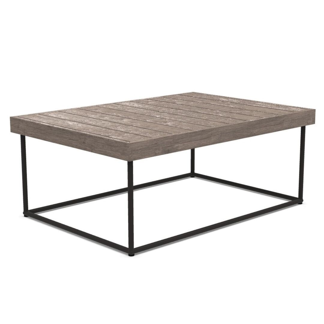 Ethimo Ethimo Allaperto Urban Coffee Table 70 x 100 cm Kaffeebraun