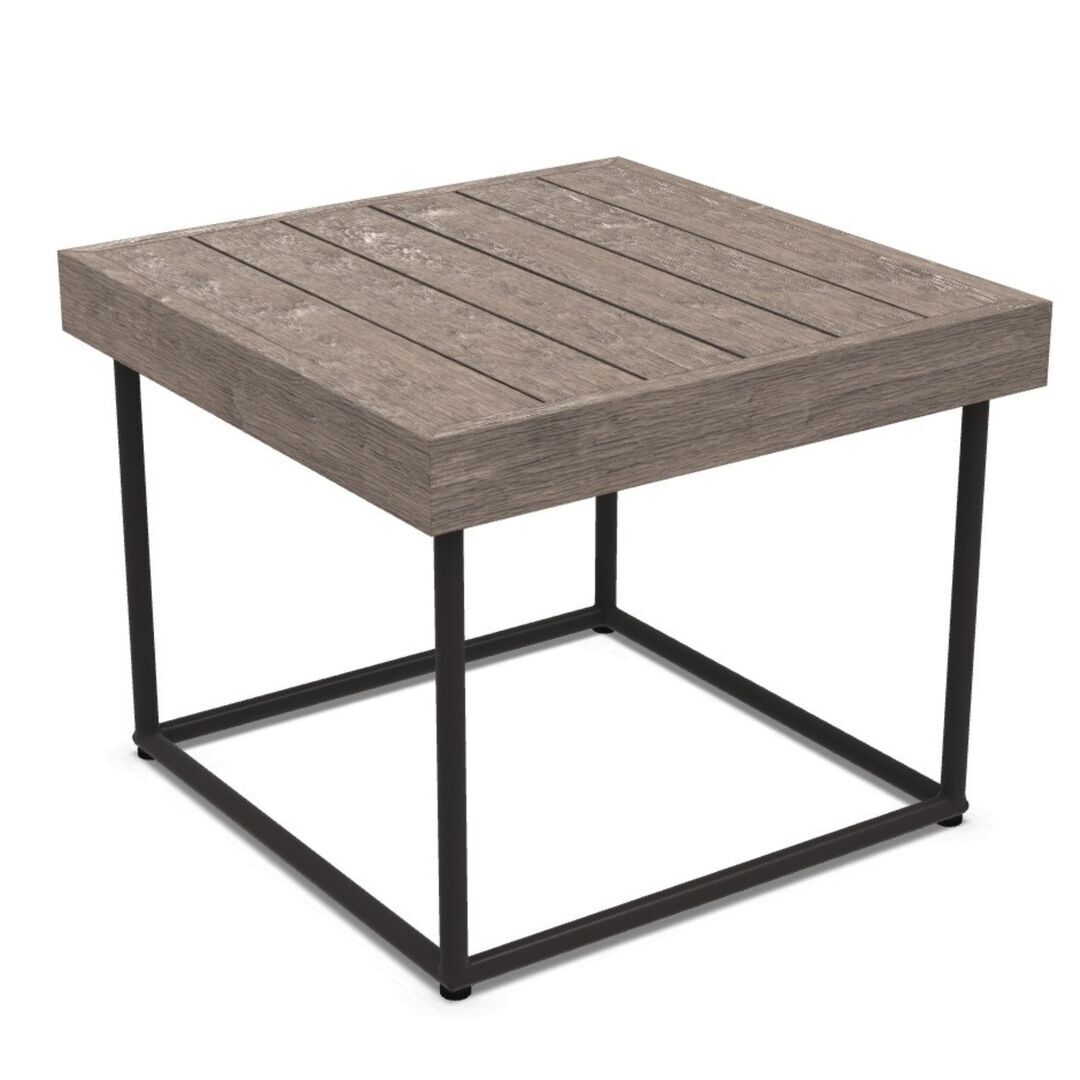 Ethimo Ethimo Allaperto Urban Square Coffee Table Kaffeebraun