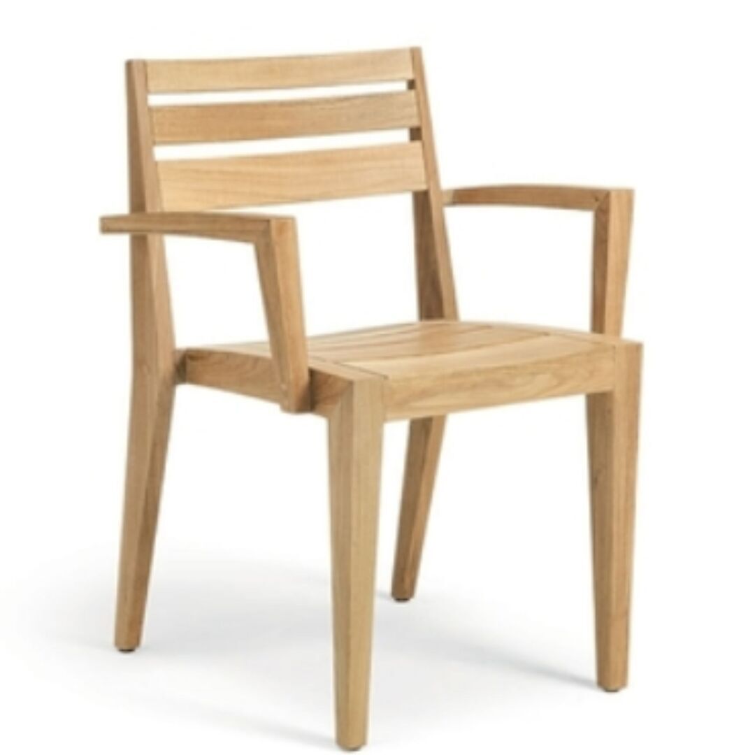 Ethimo Ethimo Ribot Dining Armchair - 4er Set - Preis pro Stuhl Teakholz