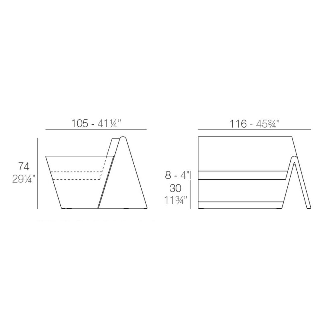 Vondom Vondom Rest Left - Sofa-1