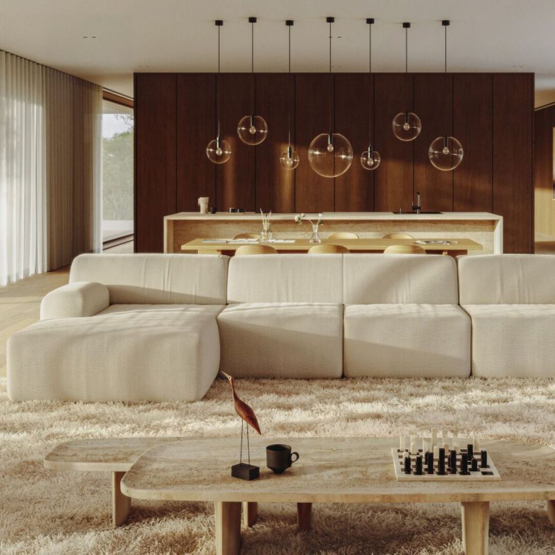 Classicon Module G Recamier Links Sofa Soft Stone von Classicon Andro Plus - Beige 882