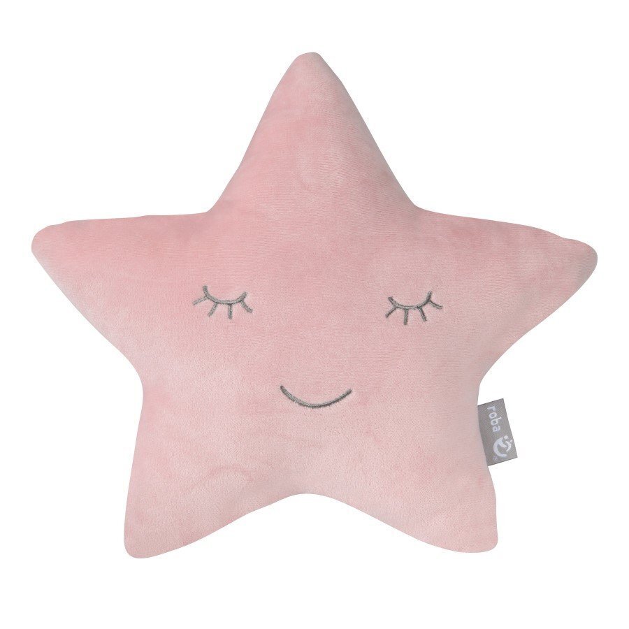 Roba Bundle Lil Sofa Inkl Kindersofa Sternenhocker & Dekokissen Stern - Rosa/Mauve