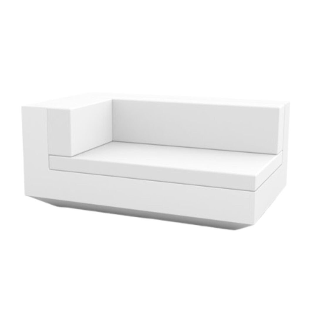Vondom Vondom Vela Left - Chaise Longue  White, Basic 