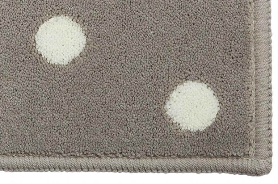 Lorena Canals Dots Grey 140 x 200 cm